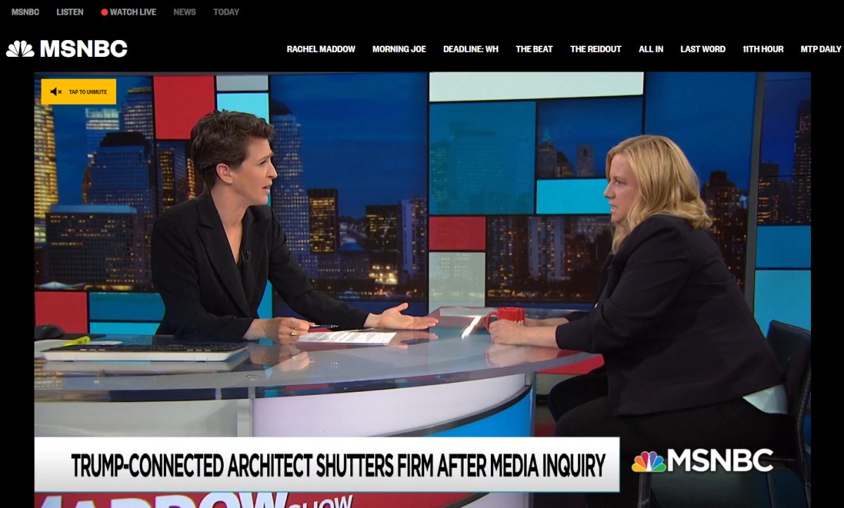 VIDEO DISCUSSING MY “DISAPPEARANCE” STILL ON MSNBC’s websites!